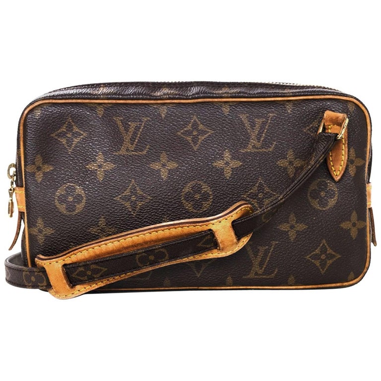 Louis Vuitton Vintage Monogram Marly Bandouliere Crossbody Bag For Sale