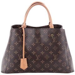 Louis Vuitton Montaigne Handbag Monogram Canvas MM