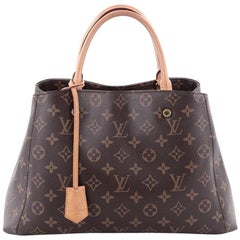 Louis Vuitton Dune Monogram Vernis Montaigne mm Bag