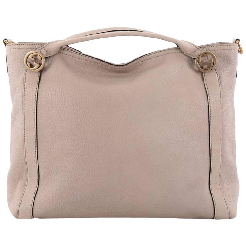 Gucci Miss GG Convertible Tote Leather Medium