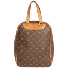LOUIS VUITTON 'Excursion' Bag in Brown Monogram Canvas and Leather