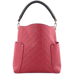 Louis Vuitton Bagatelle hobo bag Pink Leather ref.754700 - Joli Closet