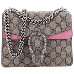 Used Gucci Dionysus Handbag GG Coated Canvas Mini