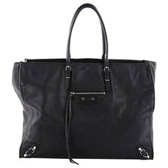 Balenciaga Papier A4 Classic Studs Handbag Leather Medium 8
