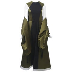 Geoffrey Beene Olive/Black Gown with Stole 3