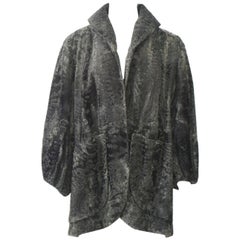 Vintage Gray Broadtail Jacket