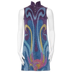 Rare and Important Psychedelic Lurex 1960s Missoni