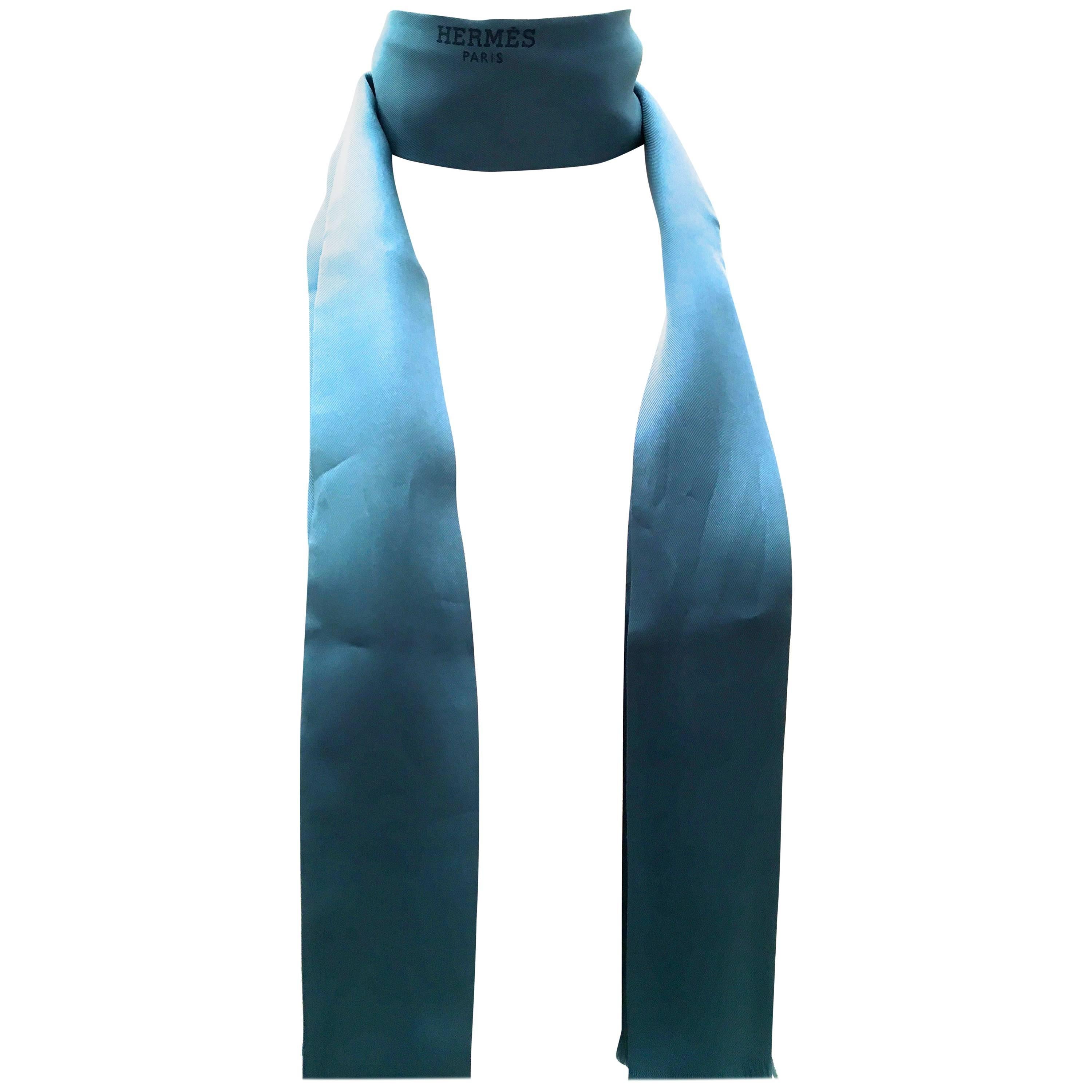 Rare Hermes Scarf / Tie / Belt - 100% Silk - New  For Sale