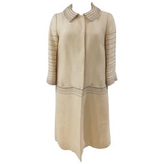 Alberta Ferretti beije Coat