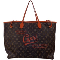 Louis Vuitton neverfull GM Ikat Capri Limited Edition Unworn at 1stDibs