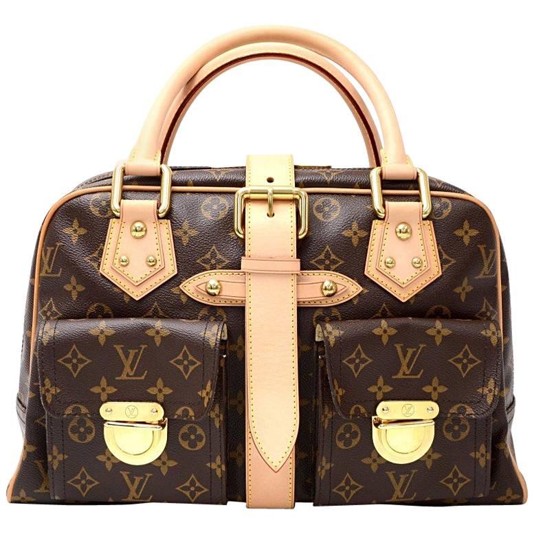 Louis Vuitton Manhattan GM Monogram Canvas Hand Bag