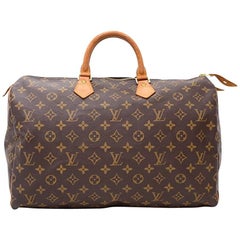 Vintage Louis Vuitton Speedy 40 Monogram Canvas Hand Bag