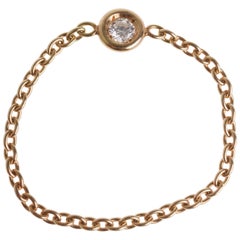 Christian Dior Mini Oui Diamond Gold Ring