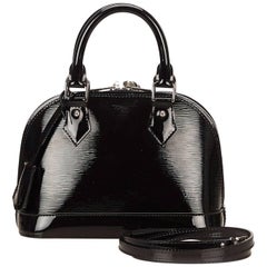 Louis Vuitton - Sac à bandoulière Epi Alma BB noir