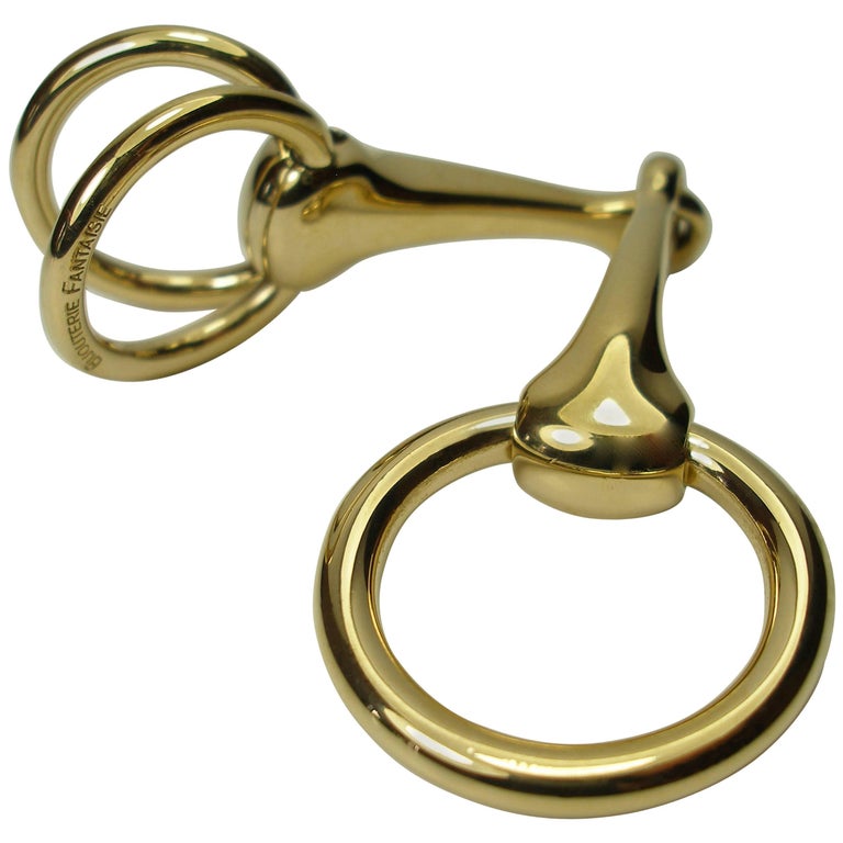 Hermès Mors scarf ring Gold Plated at 1stDibs  hermes mors scarf ring, mors  scarf ring use, hermes mors scarf ring how to use