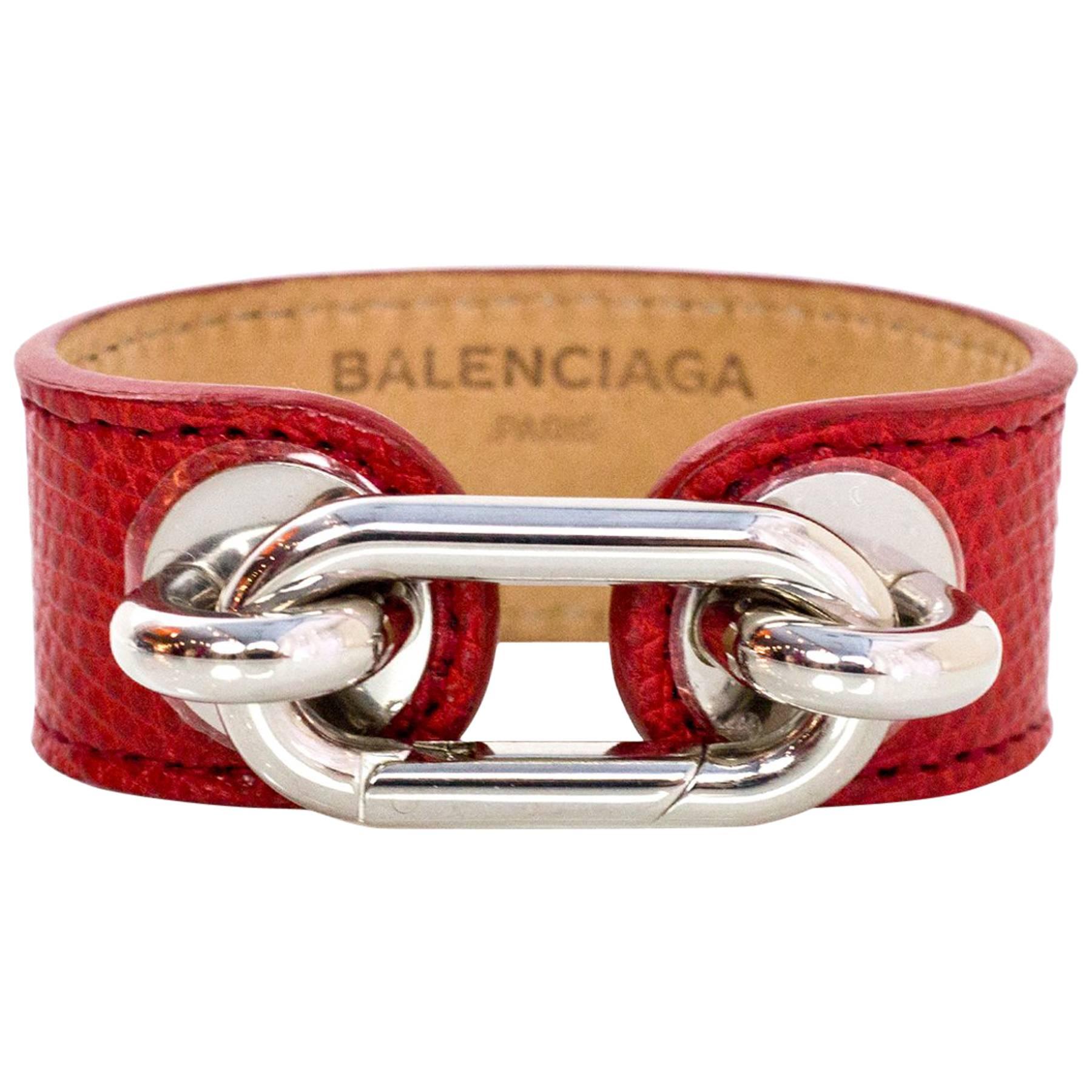 Image result for balenciaga knot bracelet  Leather jewelry Cuff  Balenciaga