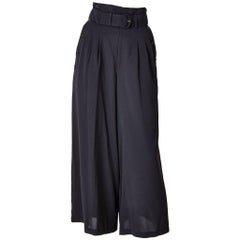 Retro Matsuda WIde Leg High Waist Trouser