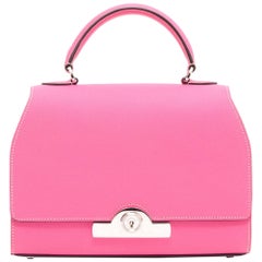 MOYNAT Bag 'Rejane' Model in Candy Pink Leather