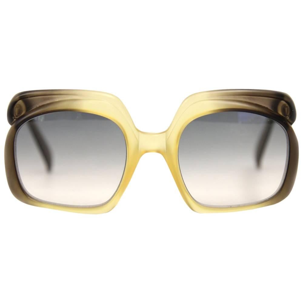 1970s Christian Dior Faded Sunglasses