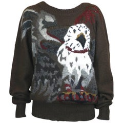 Vintage Krizia California Condor Pullover Sweater