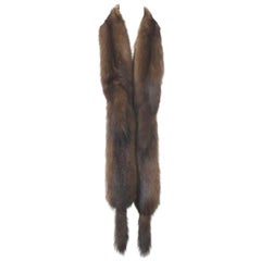 Long Sable Scarf