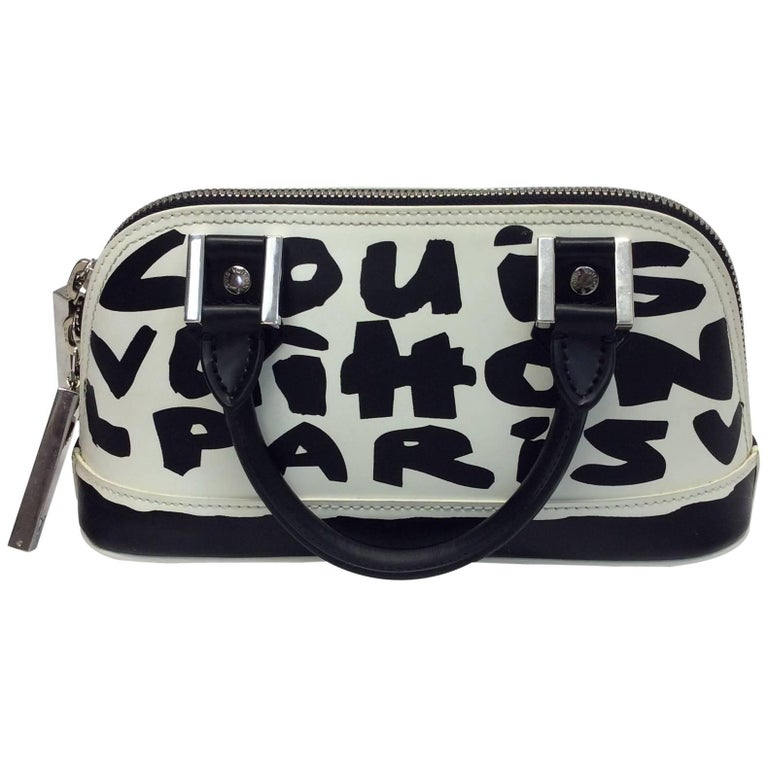 Louis Vuitton Graffiti Sprouse Alma Long Mini Bag Special Edition at