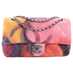 Chanel Limited Edition Flower Power Flap Bag Gestepptes Lammleder Klein