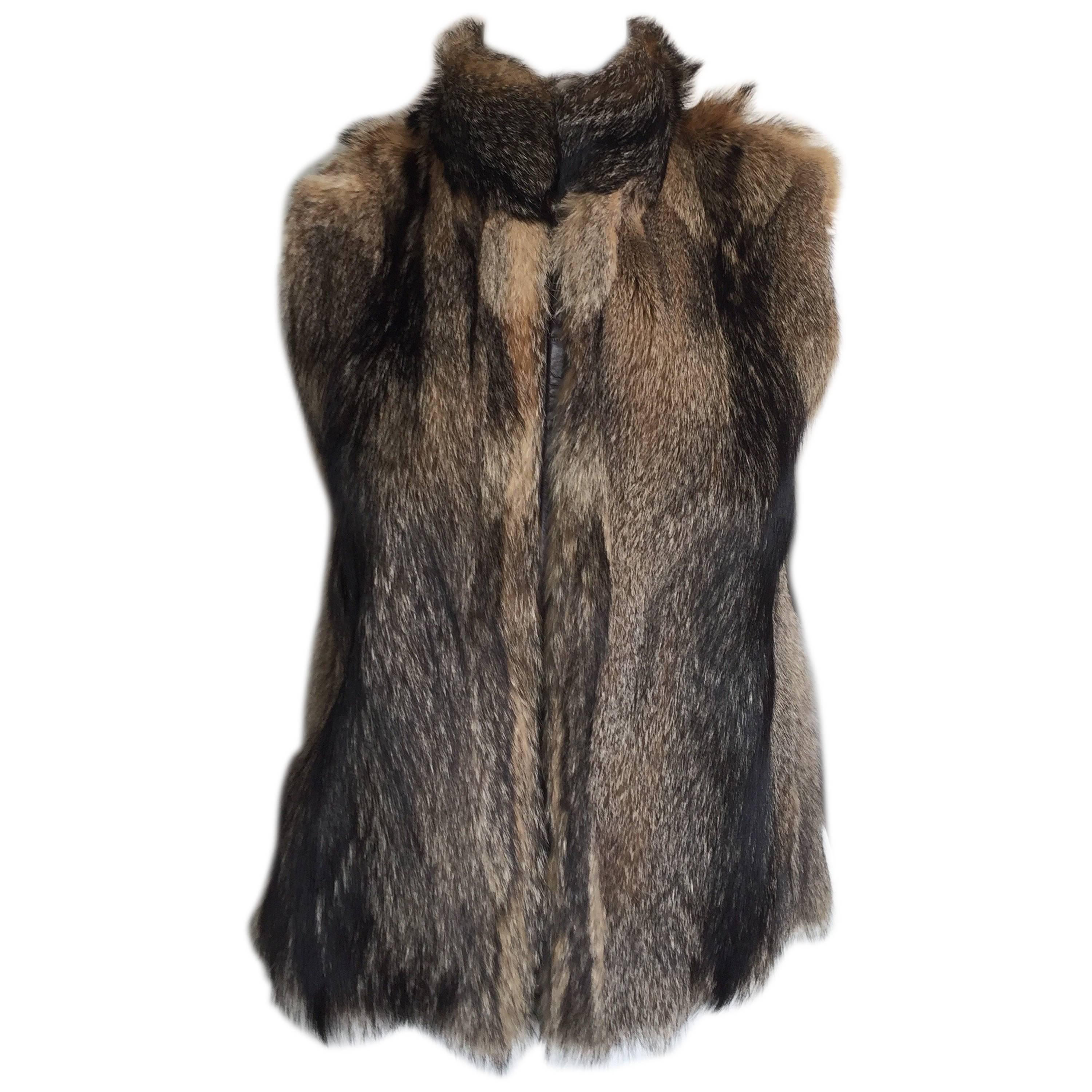 Fox Fur Vest For Sale