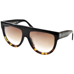 Celine Flat Top Shadow Sunglasses with Case