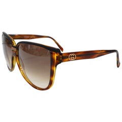 1980s Gucci Oversized Sunglasses