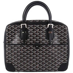 AUTHENTIC Goyard Ambassade MM Black Briefcase W/ Bag Strap, Locks, And Dust  Bag