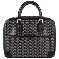 Goyard Black Goyardine Canvas and Leather Ambassade PM Briefcase Goyard