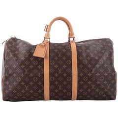 Louis Vuitton Keepall Bag Monogram Canvas 55