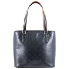 Louis Vuitton Mat Stockton Handbag Monogram Vernis