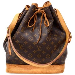 Louis Vuitton Noe Large Monogram Canvas Shoulder Bag