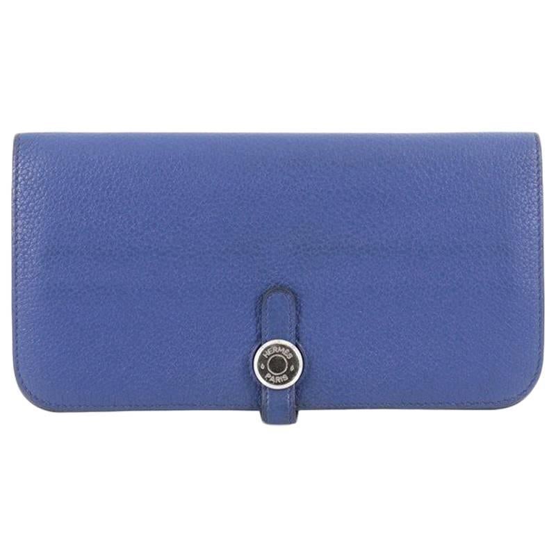 Hermes Dogon Recto Verso Wallet Leather 