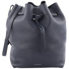 Used Mansur Gavriel Bucket Bag Tumbled Leather Large