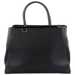 Fendi 2Jours Handbag Leather Medium