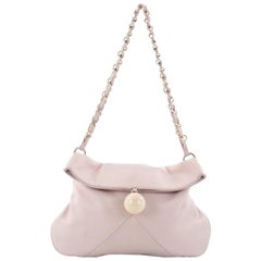 Chanel Cue Ball Foldover Bag Cuir Medium