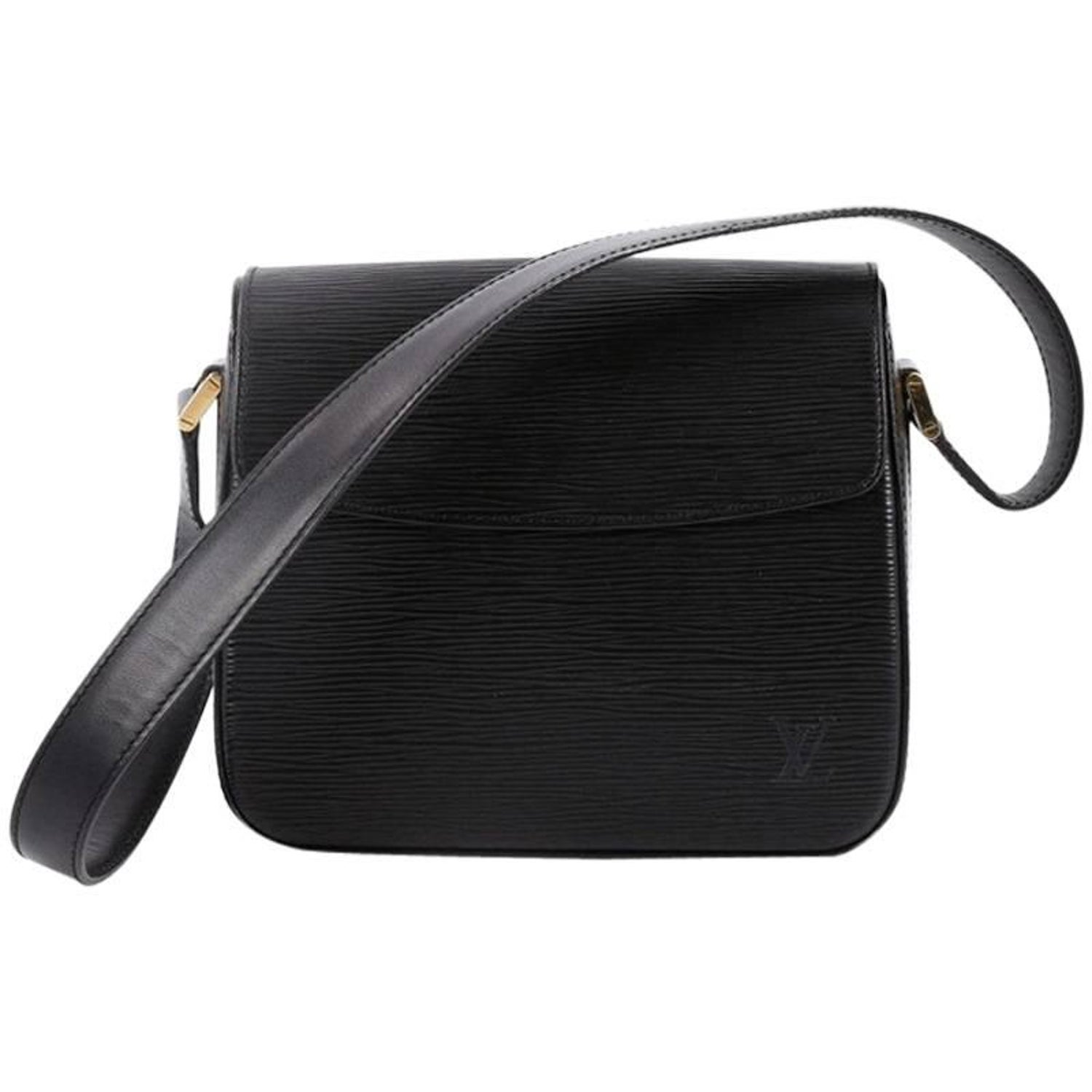 Louis Vuitton - Authenticated Buci Handbag - Leather Gold Plain For Woman, Very Good condition