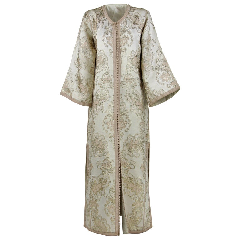 1970s Embroidered Ceremony Caftan at 1stDibs