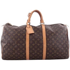 Louis Vuitton Keepall Bag Monogram Canvas 55