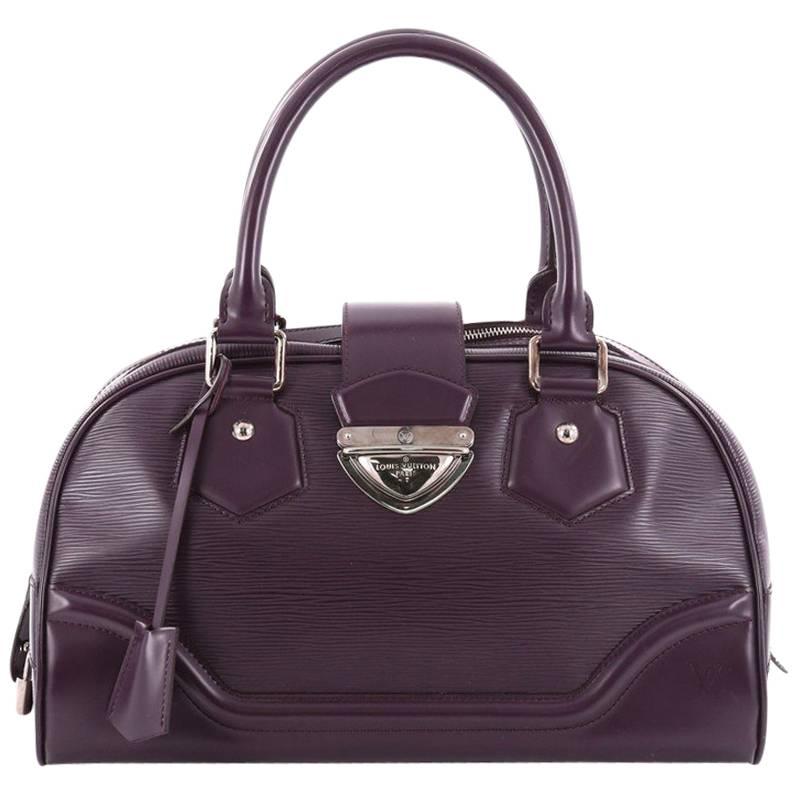Louis Vuitton Montaigne Epi Leather GM Bowling Bag 