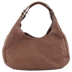 Bottega Veneta Campana Hobo Intrecciato Nappa Medium