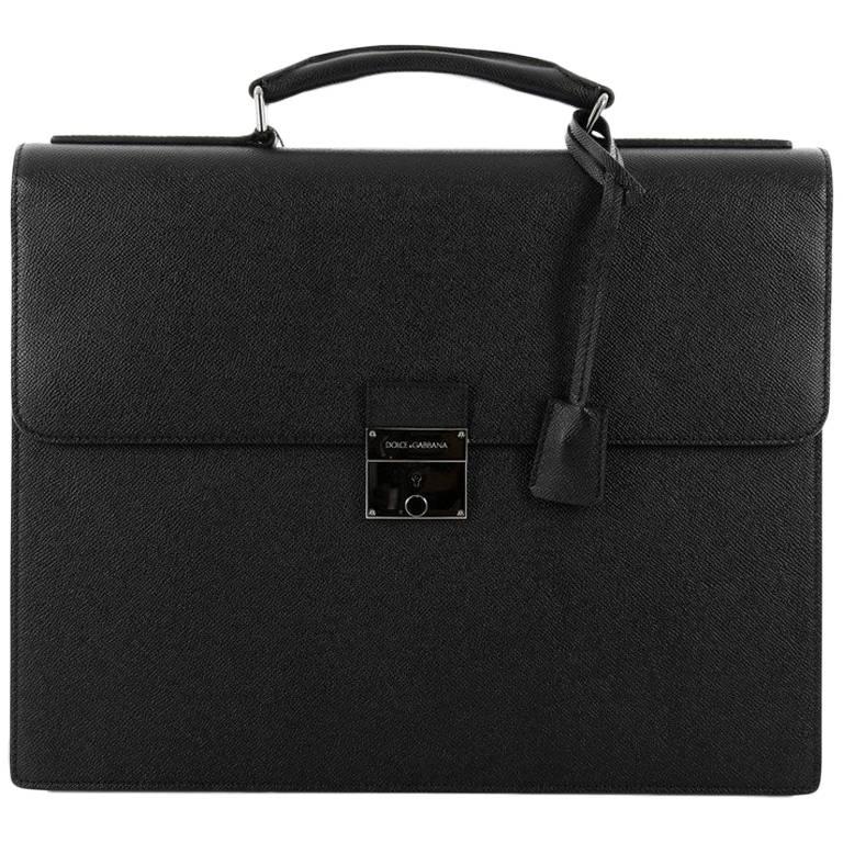 Dolce & Gabbana Dauphine Briefcase Leather