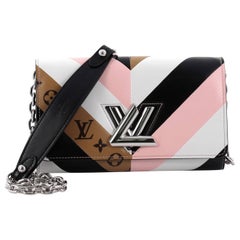 Louis Vuitton Twist Chain Wallet Limited Edition Monogram Canvas