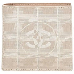 Beige Chanel Small New Travel Line Wallet 5