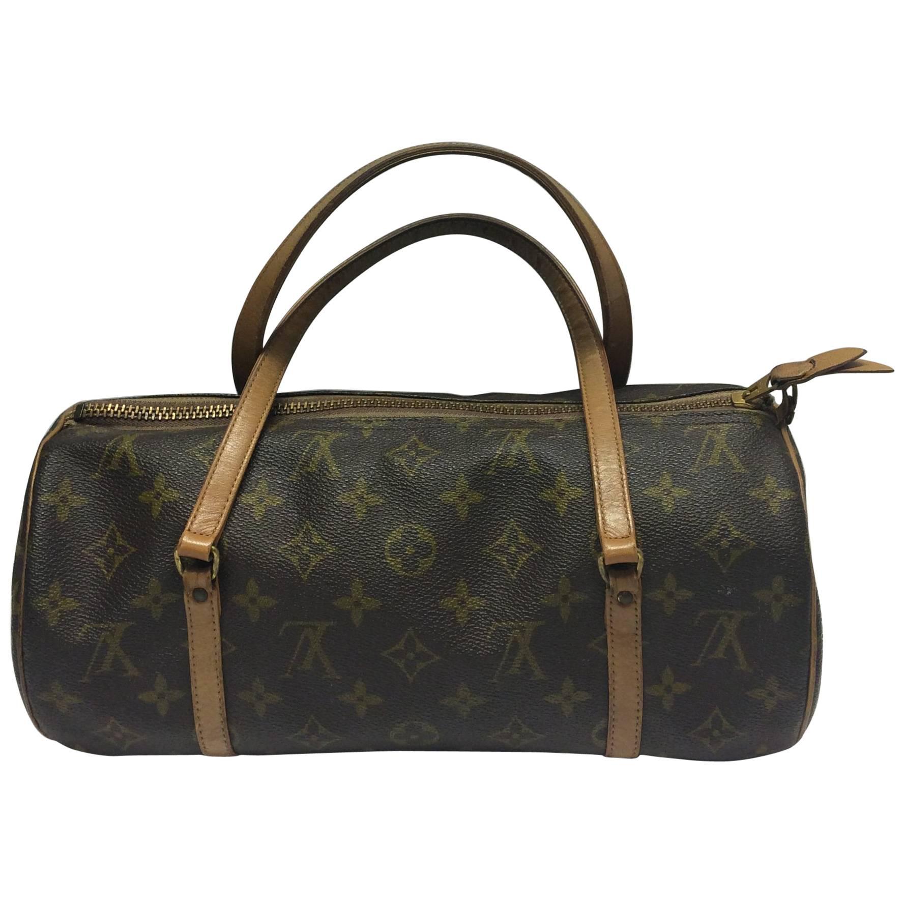 Louis Vuitton Papillon Monogram Shoulder Bag For Sale
