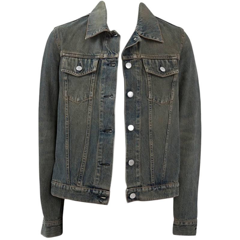 Helmut Lang Denim Jacket For Sale at 1stDibs | helmut lang waxed