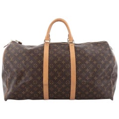 Louis Vuitton Keepall Bag Monogram Canvas 55